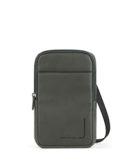 PIQUADRO CAMPIONARIO - PQJ portefeuille en cuir VERT - Portefeuilles Homme - 1