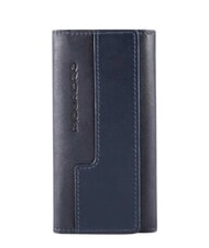 PIQUADRO  &Eacute;tui pour cl&eacute;s WOSTOK bleu - Porte-cl&eacute;s - 1