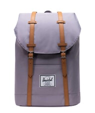 HERSCHEL Sac &agrave; dos Mod&egrave;le RETREAT, pour ordinateur portable 15" gris lavande - Sacs &agrave; dos pour ordinateur portable - 1