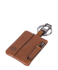 PIQUADRO BLACK SQUARE Porte-cl&eacute;s en cuir CUIR - Porte-cl&eacute;s - 1