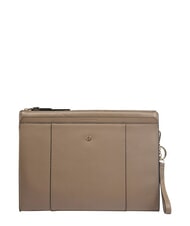 PIQUADRO CIRCLE pochette en cuir tourterelle - Sacs pour Femme - 1