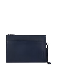 PIQUADRO TIGER pochette en cuir bleu - Sacs pour Femme - 1