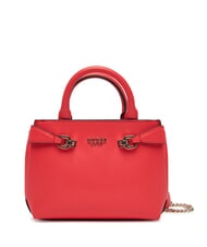 GUESS LORELEI  Mini sac &agrave; main avec bandouli&egrave;re corail rouge - Sacs pour Femme - 1