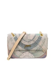 GATTINONI PLANETARIUM sac bandouli&egrave;re aquarelle/beige - Sacs pour Femme - 1