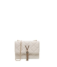 MARIO VALENTINO CHARLOTTE Mini sac bandouli&egrave;re &agrave; rabat &eacute;cru - Sacs pour Femme - 1