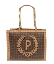POLLINI HERITAGE sac bandouli&egrave;re cr&egrave;me brun - Sacs pour Femme - 1