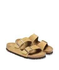 BIRKENSTOCK ARIZONA sandales en cuir cr&egrave;me de lait - Chaussures Femme - 1