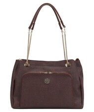 YNOT LUX  Grand sac &agrave; bandouli&egrave;re acajou - Sacs pour Femme - 1