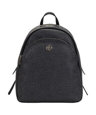 YNOT LUX Sac &agrave; dos rond avec poche NOIR - Sacs pour Femme - 1