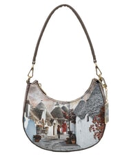 YNOT CITY LIFE Sac &agrave; bandouli&egrave;re avec breloque trulli - Sacs pour Femme - 1