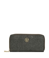YNOT LUX Grand portefeuille zipp&eacute; taupe - Portefeuilles Femme - 1