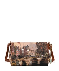 YNOT YESBAG Mini sac &agrave; bandouli&egrave;re rivi&egrave;re d'automne - Sacs pour Femme - 1