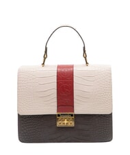 BRACCIALINI ALICIA Sac &agrave; main en cuir multi/prune - Sacs pour Femme - 1