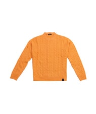 NORTH SAILS N|S Pull ras du cou en maille torsad&eacute;e &eacute;pices d'orange - Pulls pour hommes - 1