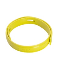 FURLA CAMPIONARIO - GIOVE bandouli&egrave;re en caoutchouc jaune de c&egrave;dre - Accessoires pour sacs - 1