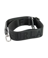 FURLA CAMPIONARIO - FIONA bandouli&egrave;re en tissu logot&eacute; Noir - Accessoires pour sacs - 1