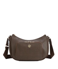 YNOT LUX Sac bandouli&egrave;re Hobo avec poche chocolat - Sacs pour Femme - 1