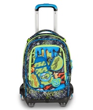 SJGANG SOFT POUCH BOY Sac &agrave; dos trolley 3 en 1 Noir - Sacs &agrave; dos &agrave; roulettes - 1