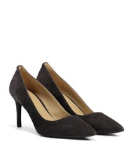 MICHAEL KORS ALINA escarpins en cuir su&eacute;d&eacute; chocolat - Chaussures Femme - 1