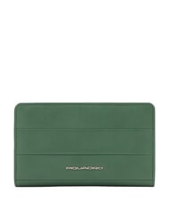 PIQUADRO ALVAR Portefeuille compact VERT - Portefeuilles Femme - 1