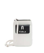 FURLA IRIS Mini sac bandouli&egrave;re talc / noir - Sacs pour Femme - 1