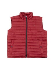 TOMMY HILFIGER TH Doudoune sans manches rouge - Vestes sans manches pour hommes - 1