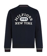 TOMMY HILFIGER TH Sweat-shirt &agrave; col rond - Pulls molletonn&eacute;s