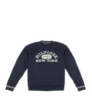 TOMMY HILFIGER TH Sweat-shirt &agrave; col rond ciel du d&eacute;sert - Pulls molletonn&eacute;s - 1