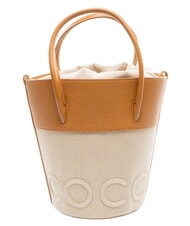 COCCINELLE MYRTHA CANVAS Sac seau, avec bandouli&egrave;re r&eacute;cif / p&ecirc;che - Sacs pour Femme - 1