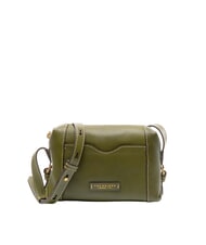 THE BRIDGE GEMMA Mini sac bandouli&egrave;re en cuir thym abb gold - Sacs pour Femme - 1