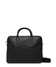 CALVIN KLEIN RAISED Sac pour ordinateur portable, avec bandouli&egrave;re sur noir - Porte Documents Travail - 1