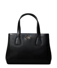 CALVIN KLEIN CK MINI Mini sac &agrave; main avec bandouli&egrave;re sur noir - Sacs pour Femme - 1