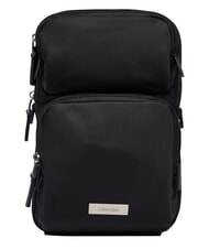 CALVIN KLEIN CLEAN SQUARE sac bandouli&egrave;re sur noir - Sacs en Bandouli&egrave;res pour Homme - 1