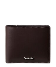 CALVIN KLEIN RAISED portefeuille en cuir - Portefeuilles Homme