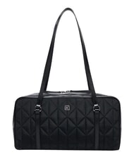CALVIN KLEIN QUILTED NYLON Le sac bandouli&egrave;re sur noir - Sacs pour Femme - 1