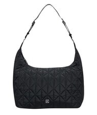 CALVIN KLEIN QUILTED NYLON sac bandouli&egrave;re sur noir - Sacs pour Femme - 1