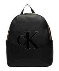 CALVIN KLEIN BOLD CK Sac &agrave; dos pour ordinateur portable, une seule poche sur noir - Sacs pour Femme - 1