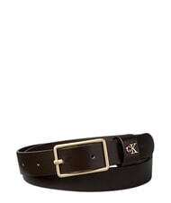 CALVIN KLEIN CLASSIC BUCKLE ceinture en cuir - Ceintures