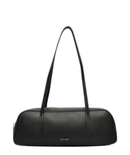 CALVIN KLEIN FOIL LOGO Sac bandouli&egrave;re, sac de voyage noix de coco noire/grill&eacute;e - Sacs pour Femme - 1