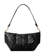 CALVIN KLEIN WOVEN sac bandouli&egrave;re sur noir - Sacs pour Femme - 1