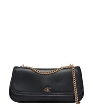 CALVIN KLEIN CK CONVERTIBLE sac bandouli&egrave;re sur noir - Sacs pour Femme - 1