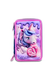SJGANG PIXIE UNICORN Trousse &agrave; crayons avec kit scolaire mousseline de soie - &Eacute;tuis et Accessoires - 1