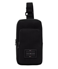 TOMMY HILFIGER TH FOUNDATION Sac &agrave; dos &agrave; une &eacute;paule le noir - Sacs &agrave; dos pour ordinateur portable - 1