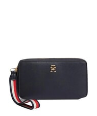 TOMMY HILFIGER TH LOGOTAPE portefeuille zipp&eacute; - Portefeuilles Femme