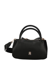 TOMMY HILFIGER TH LOGOTAPE Sac &agrave; main avec bandouli&egrave;re le noir - Sacs pour Femme - 1