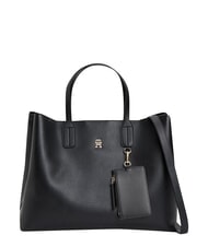 TOMMY HILFIGER TH ICON Sac &agrave; main le noir - Sacs pour Femme - 1