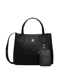 TOMMY HILFIGER TH ICON Sac &agrave; main avec bandouli&egrave;re le noir - Sacs pour Femme - 1