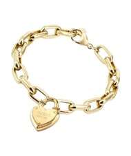 GUESS ALL YOU NEED IS LOVE Bracelet en acier hypoallerg&eacute;nique or jaune - Bracelets - 1