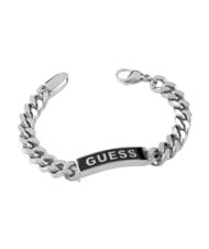 GUESS X POWER Bracelet en acier plaqu&eacute; acier inoxydable/noir - Bracelets pour hommes - 1