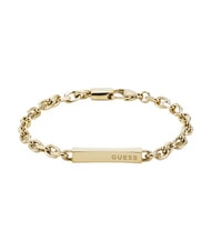 GUESS X PLATE Bracelet en acier poli or jaune - Bracelets pour hommes - 1